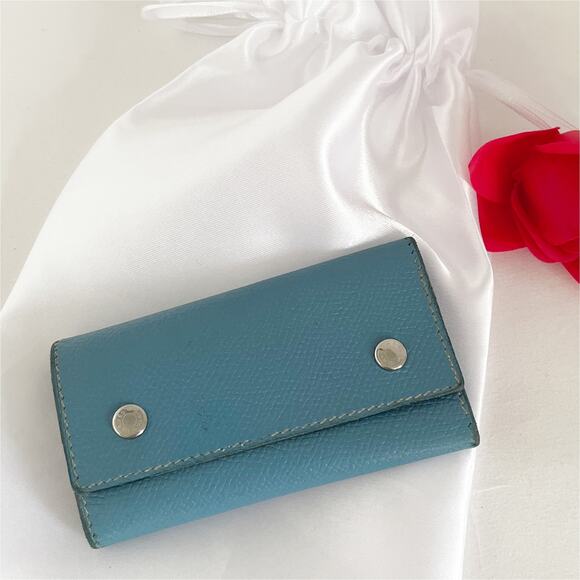 HERMES Vintage Serie" or "Bearn Key Case Fob Ring - Picture 8 of 8